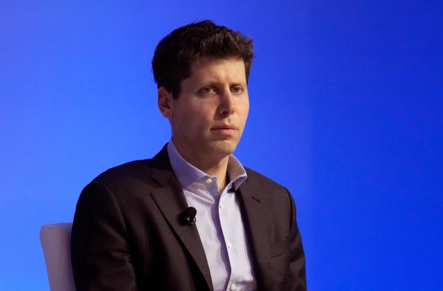 Open AI CEO Sam Altman participates in a discussion entitled 'Charting the Path Forward: The Future of Artificial Intelligence" during the Asia-Pacific Economic Cooperation (APEC) CEO Summit, Thursday, Nov. 16, 2023, in San Francisco. 