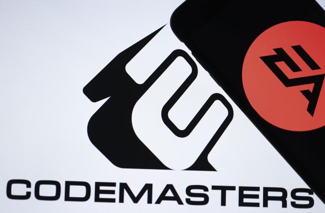 ANKARA, TURKEY - DECEMBER 20: In this photo illustration taken in Ankara, Turkey on December 20, 2020 shows the "Codemasters" logo on a computer screen. (Photo by Aytac Unal/Anadolu Agency via Getty Images)