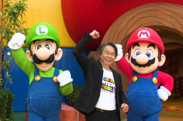 Super Nintendo World tour - Shigeru Miyamoto