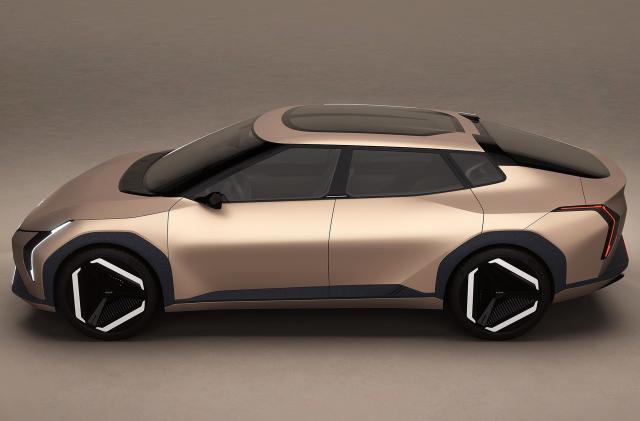 Kia's latest EV concepts emphasize 'cabin ambience,' geometric shapes