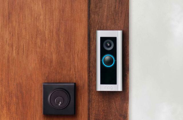 Image of a Ring Doorbell Pro 2 looking much like the original. 