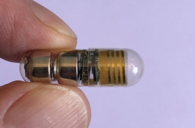 Clear pill made by MIT researchers
